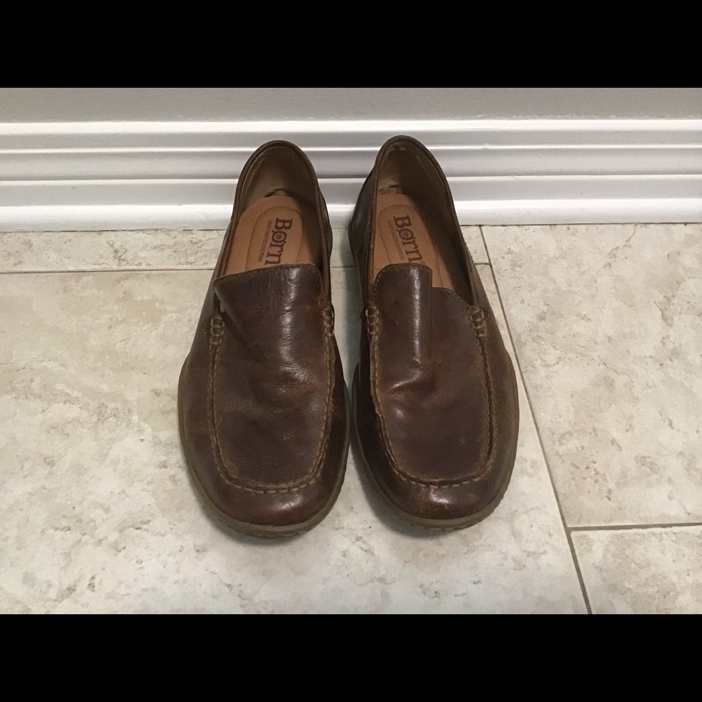 Born Leather Loafers Sz 8.5